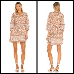 💕CLEOBELLA💕 Rosy Mini Dress ~ Border Print Boho Small XS NWT